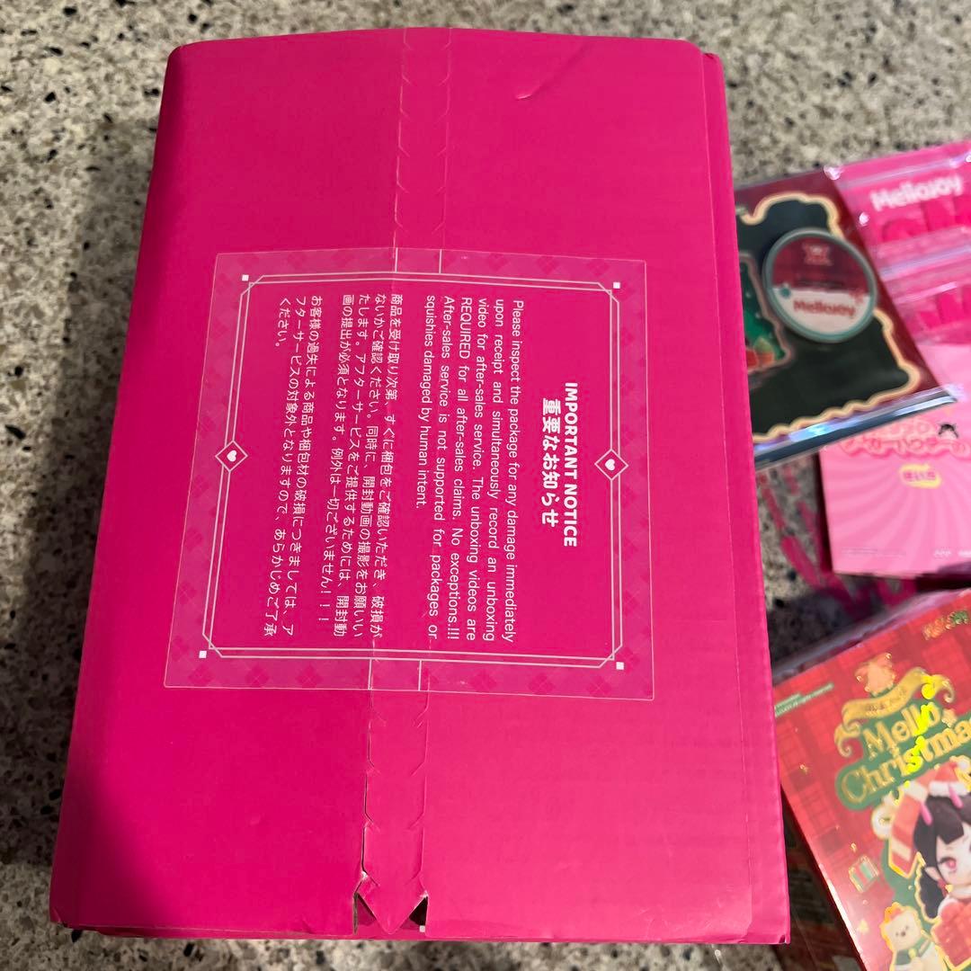 新品　未開封 mellojoy メロジョイ 大福　スクイーズ　メロークリスマス