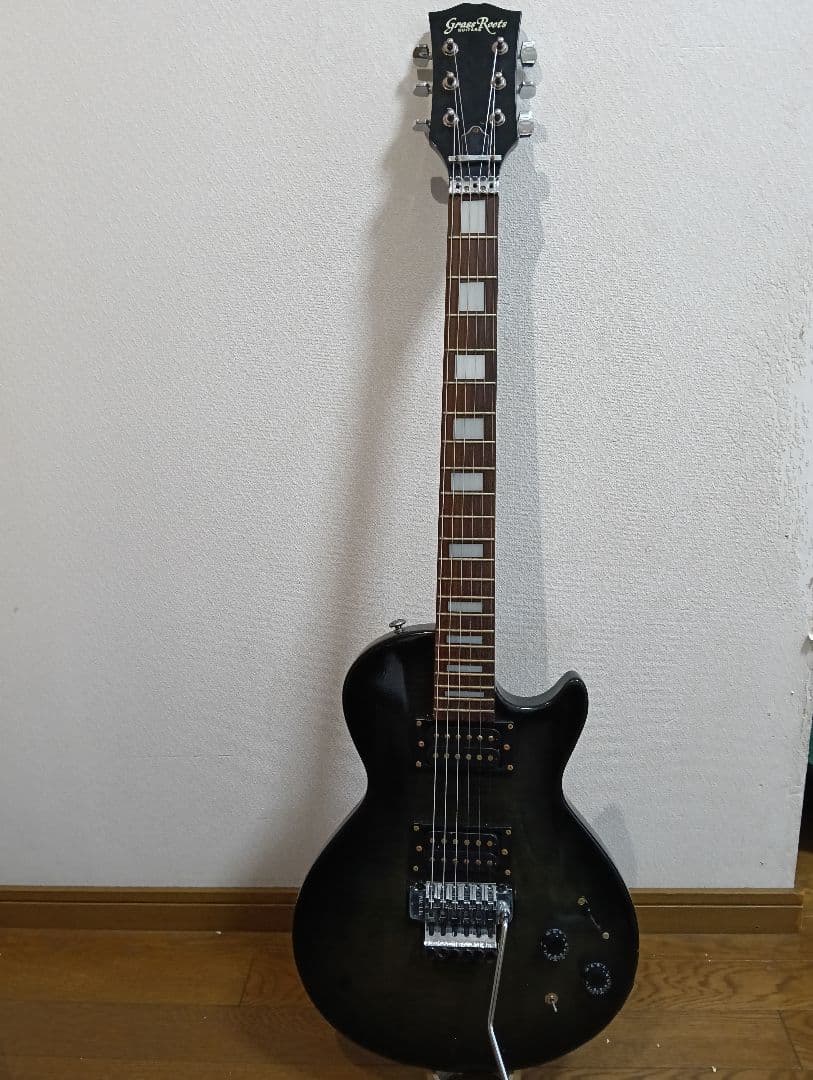 【弦交換済】GrassRoots G-LP-49　フロイドローズ　グラスルーツ