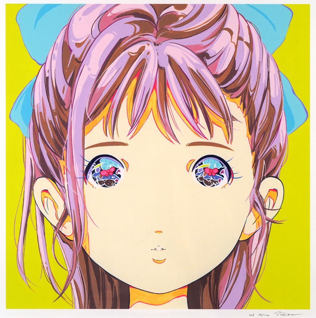 愛☆まどんな「彼女の顔が思い出せない-ゆめみ-」シルクスクリーン