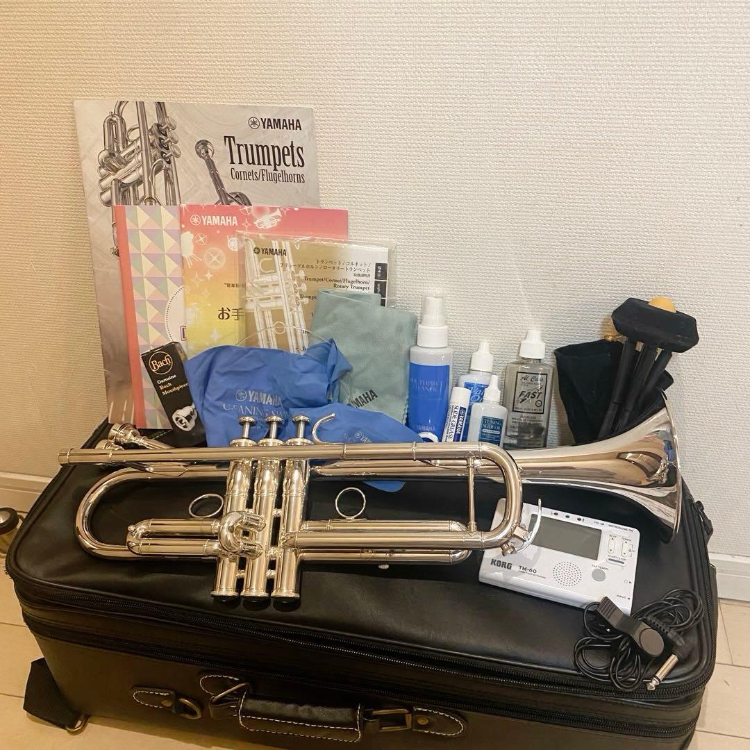 【お値下げ中】YAMAHAトランペット YTRー8335RS セット売り