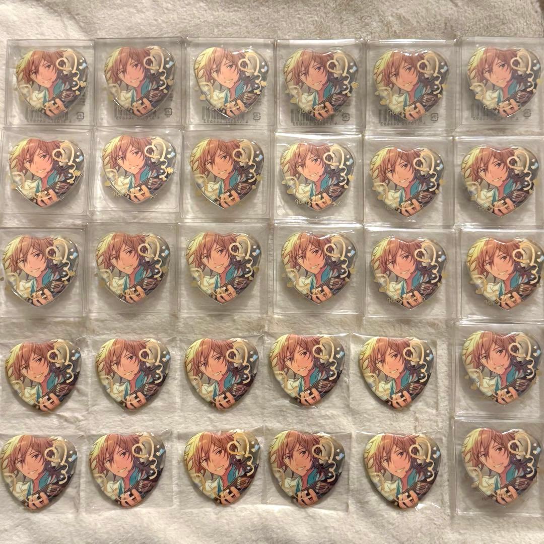 あんスタ 羽風薫 ホワイトデー ハート缶バッジ