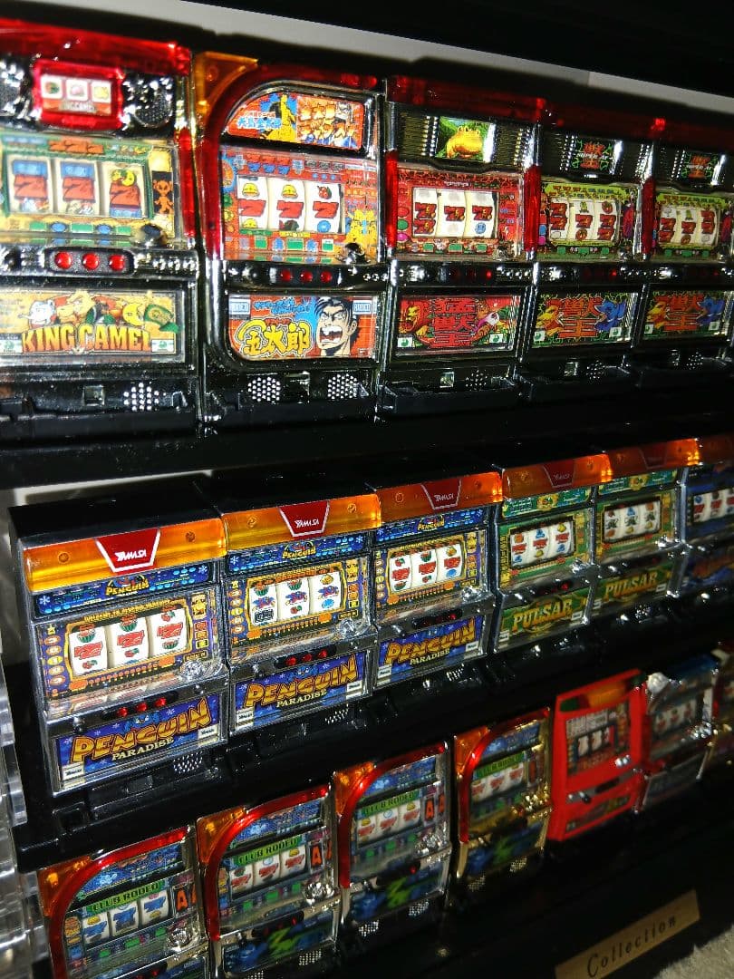 パチスロ フィギュア 36個セット ユニバ 山佐 サミー 大都技研