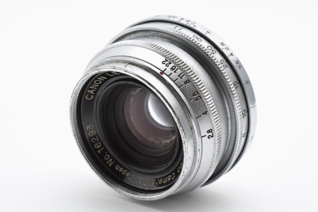 CANON キャノン 35mm Ｆ2.8 ライカ Lマウントレンズ カメラ