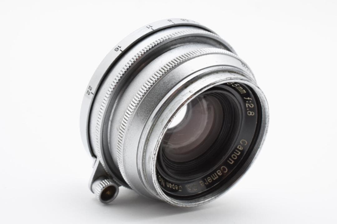 CANON キャノン 35mm Ｆ2.8 ライカ Lマウントレンズ カメラ