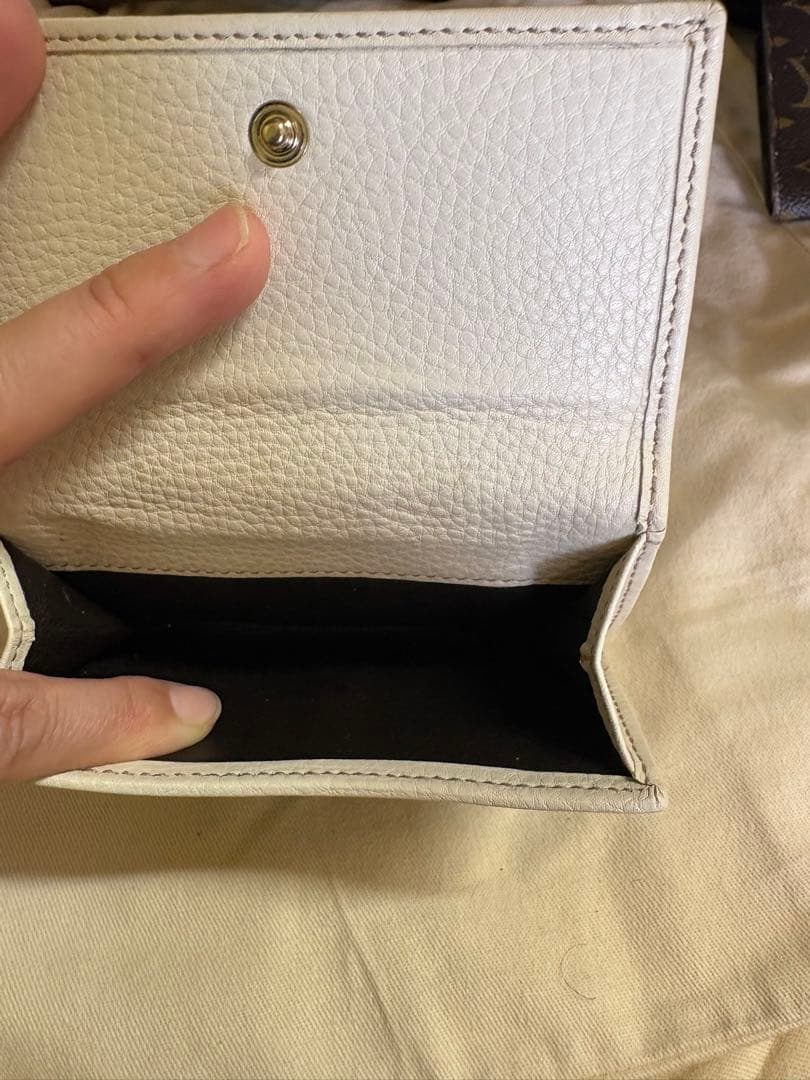 GUCCI グッチ グッチシマ GG 二つ折り財布 小銭入れ