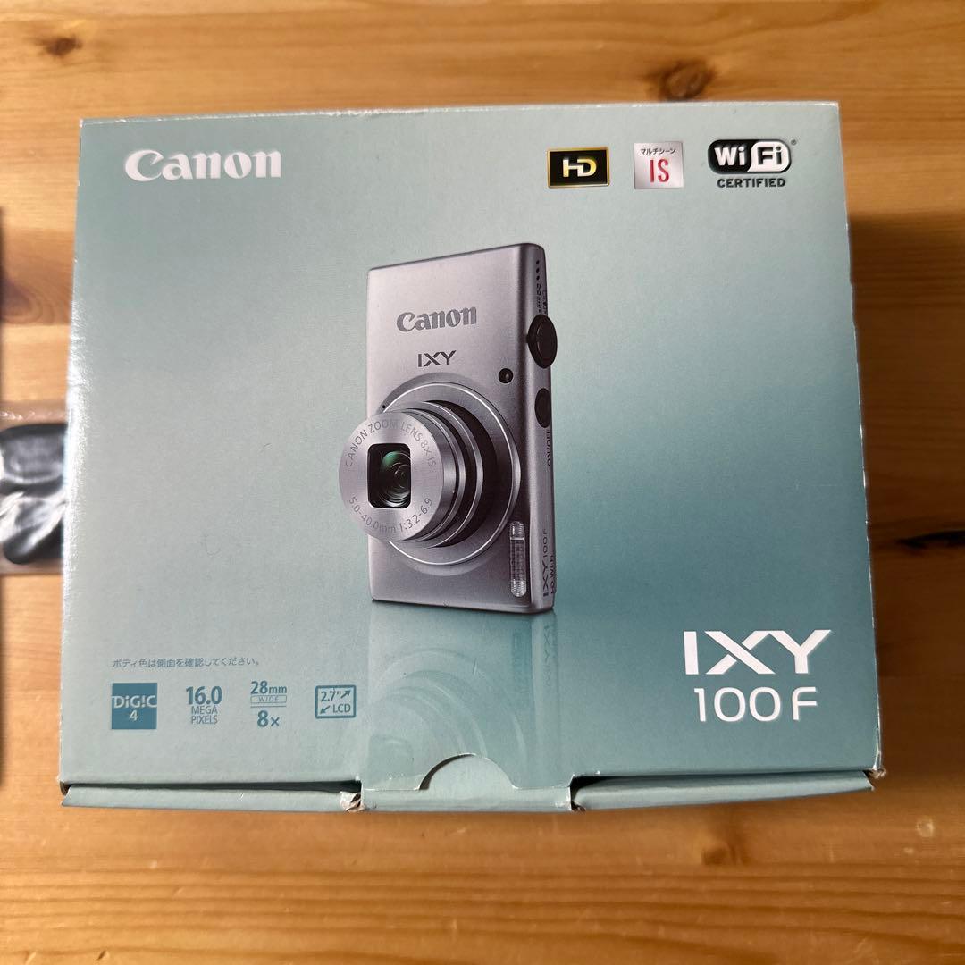 Canon IXY 100F 青 コンパクトデジタルカメラ 本体と充電器付き