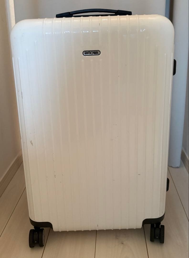RIMOWA リモワスーツケース ホワイト 4輪 ポリカーボネート 中型M65L