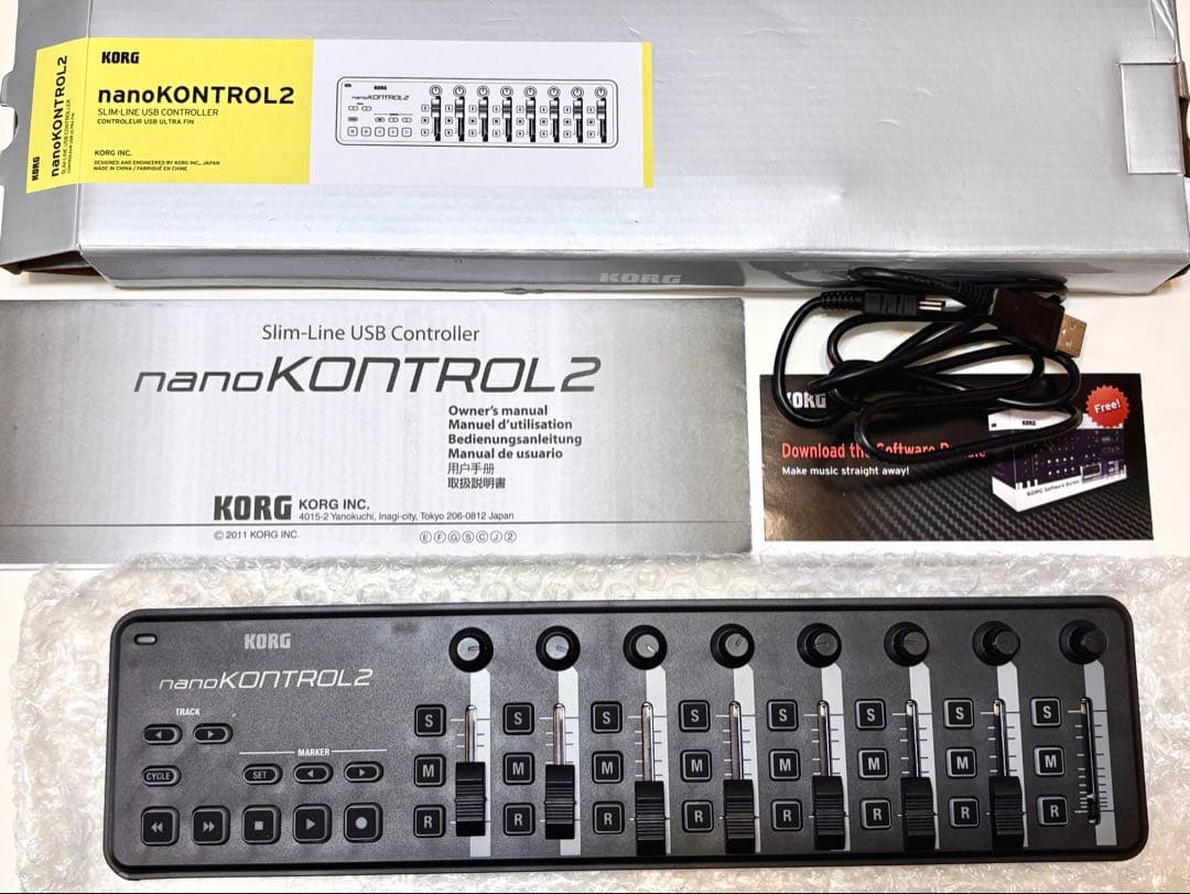 KORG nano KONTROL 2 USBコントローラー ナノコン コルグ