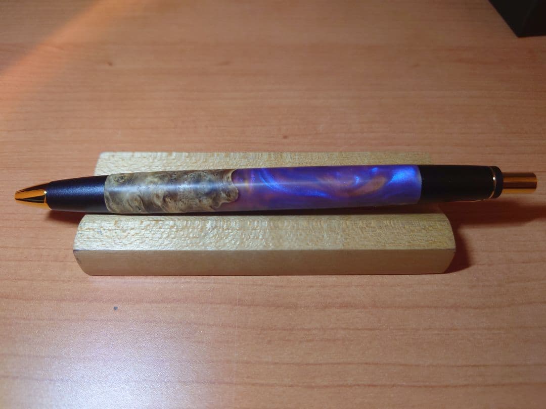 あけぼの工房　ウッドレジンペン　シャープペンシル　木軸ペン