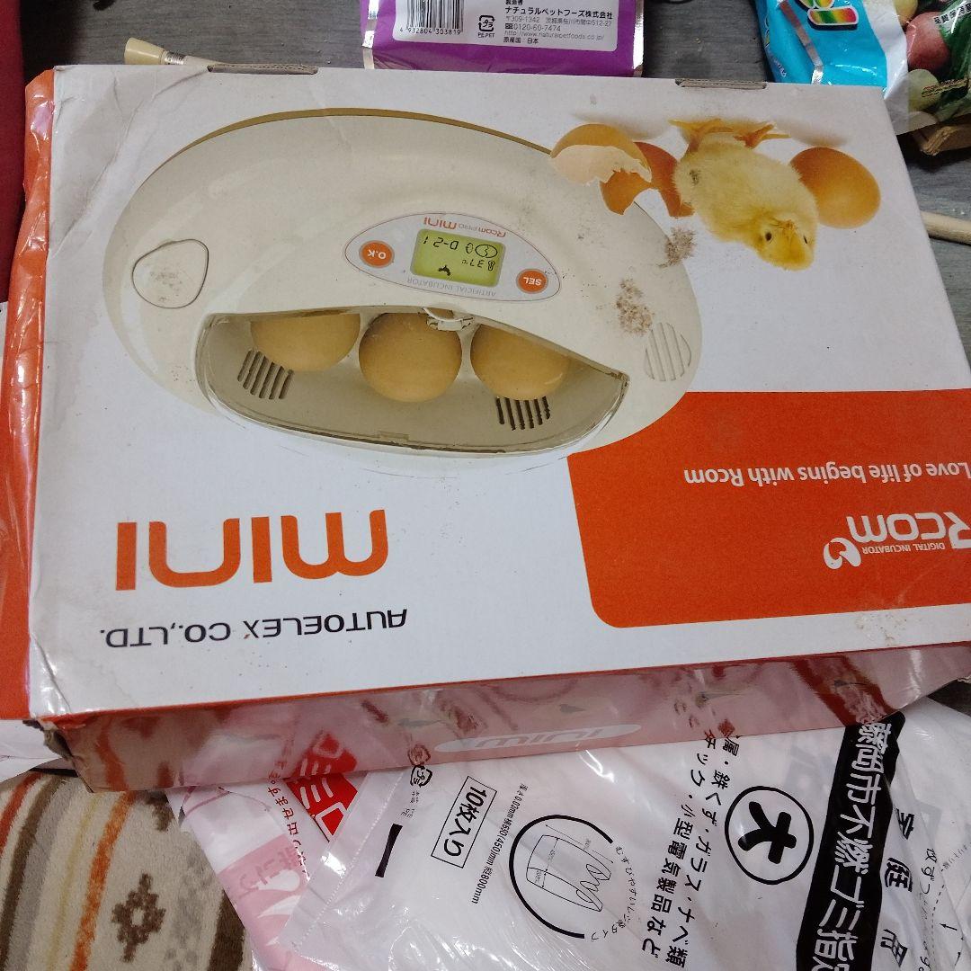 自動孵化器 mini ホワイト 最大7個卵