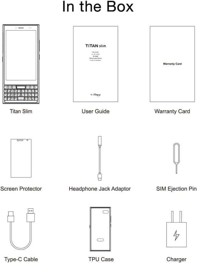 【新品未開封】Unihertz Titan Slimスマートフォン