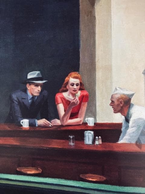 額装品/ナイトホークス/エドワード ホッパー/ポスター/アート/インテリア