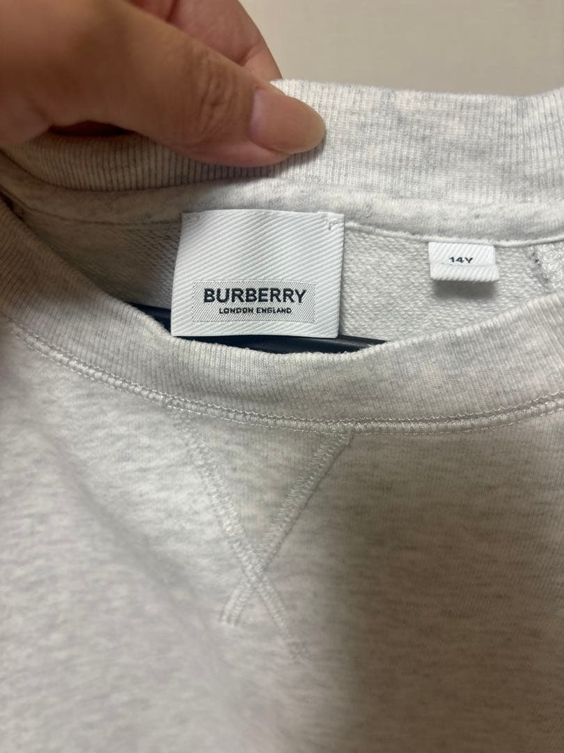 バーバリー BURBERRY 近年 スウェット ワンピノバチェック　大人もOK