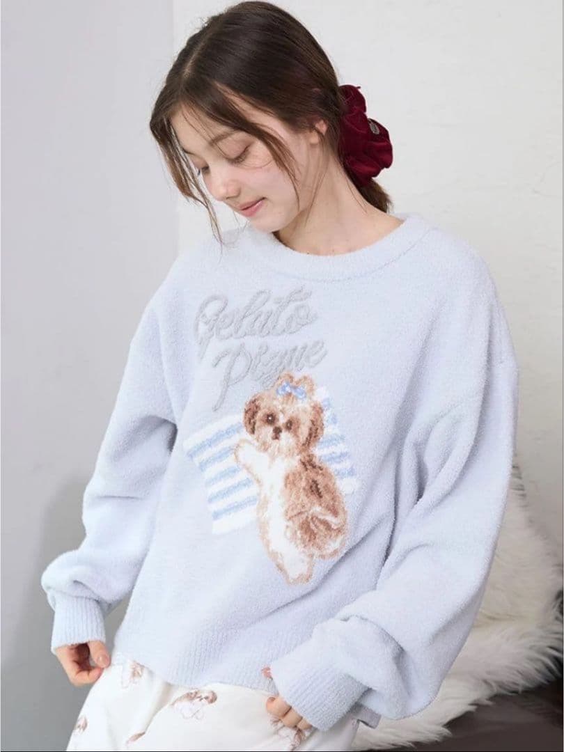 【新品未使用】ジェラートピケ♡シーズープルオーバー &スキーベアプルオーバー2点