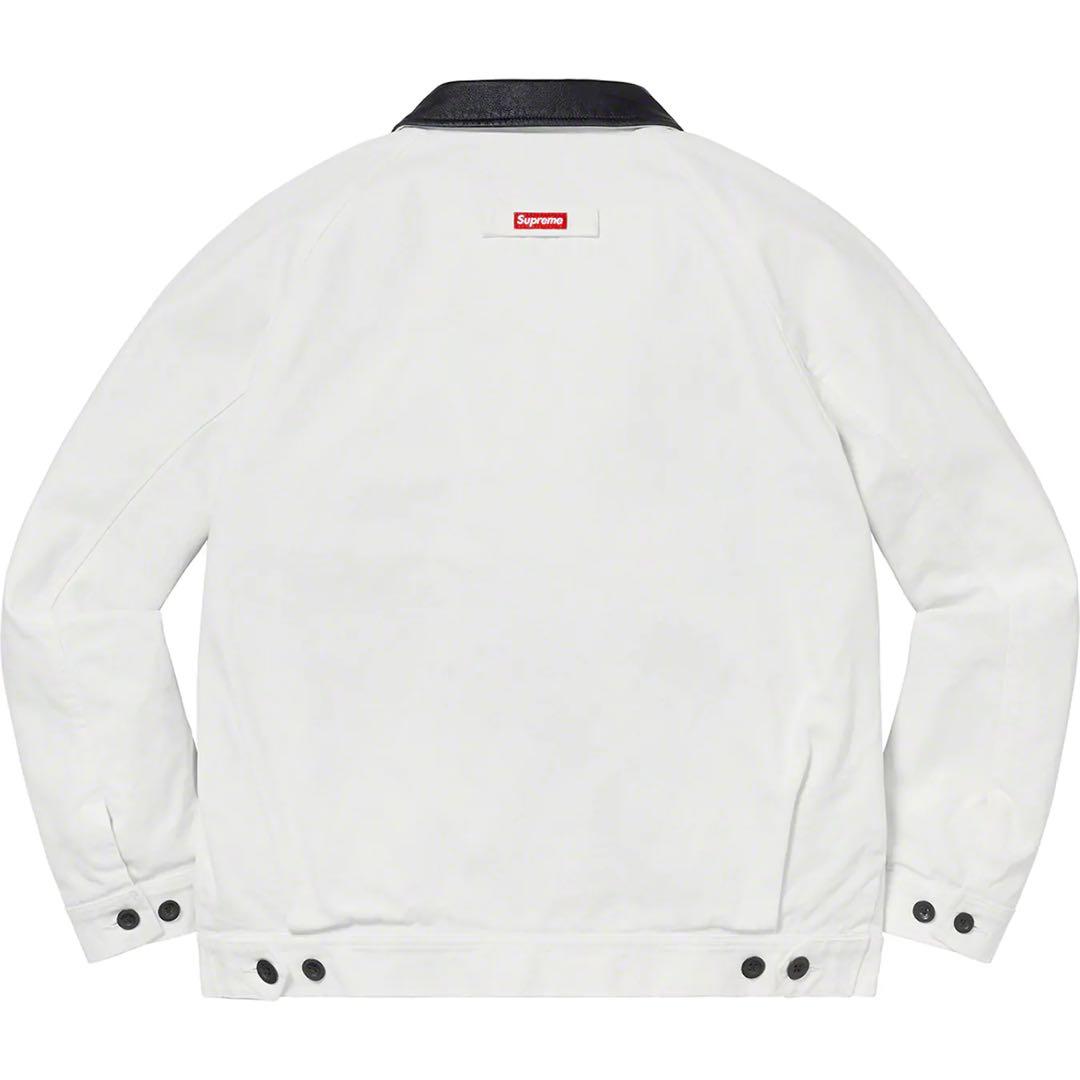 ジャケット・アウター Supreme Leather Collar Work Jacket
