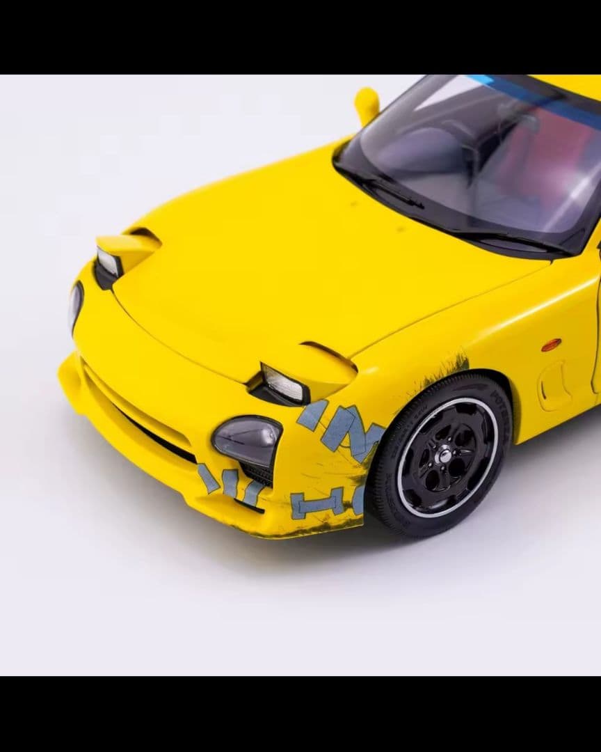 ポーラーマスター　1/18　マツダ　RX-7　高橋啓介　頭文字D