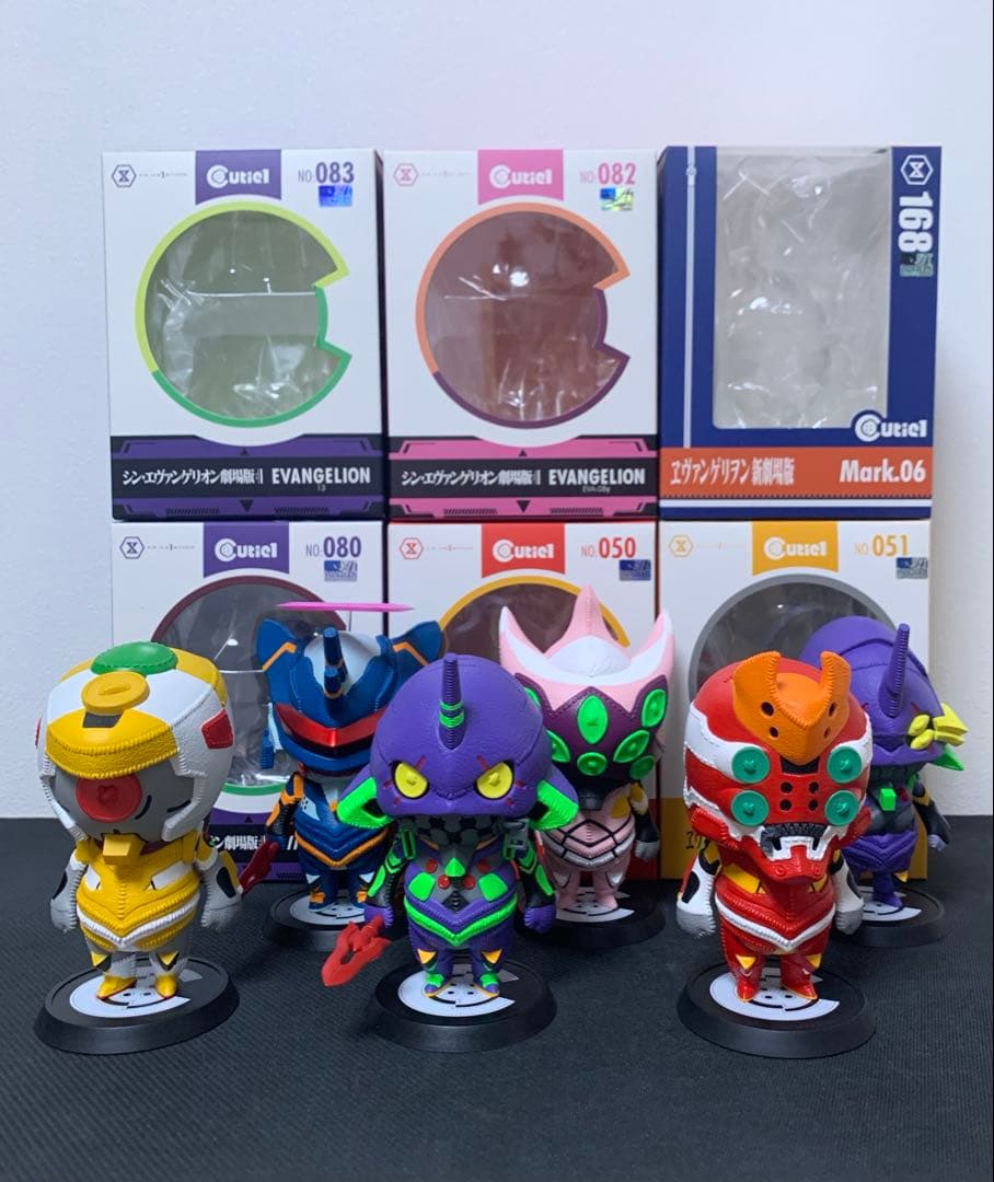 cutie1 エヴァ 6体セット キューティ1 エヴァンゲリオン