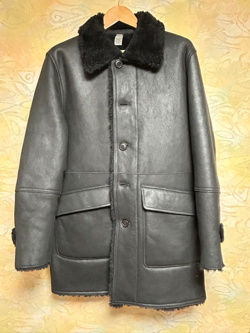 【新品 sizeＭ】coach（コーチ）リバーシブルシアリングコート