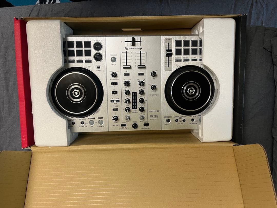 DDJ-400-s 限定カラーのシルバー動作確認済みです！即決の方値下げします。