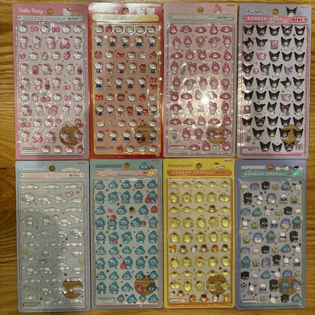 正規品！サンリオ　ボンボンドロップミニ　全8種セット