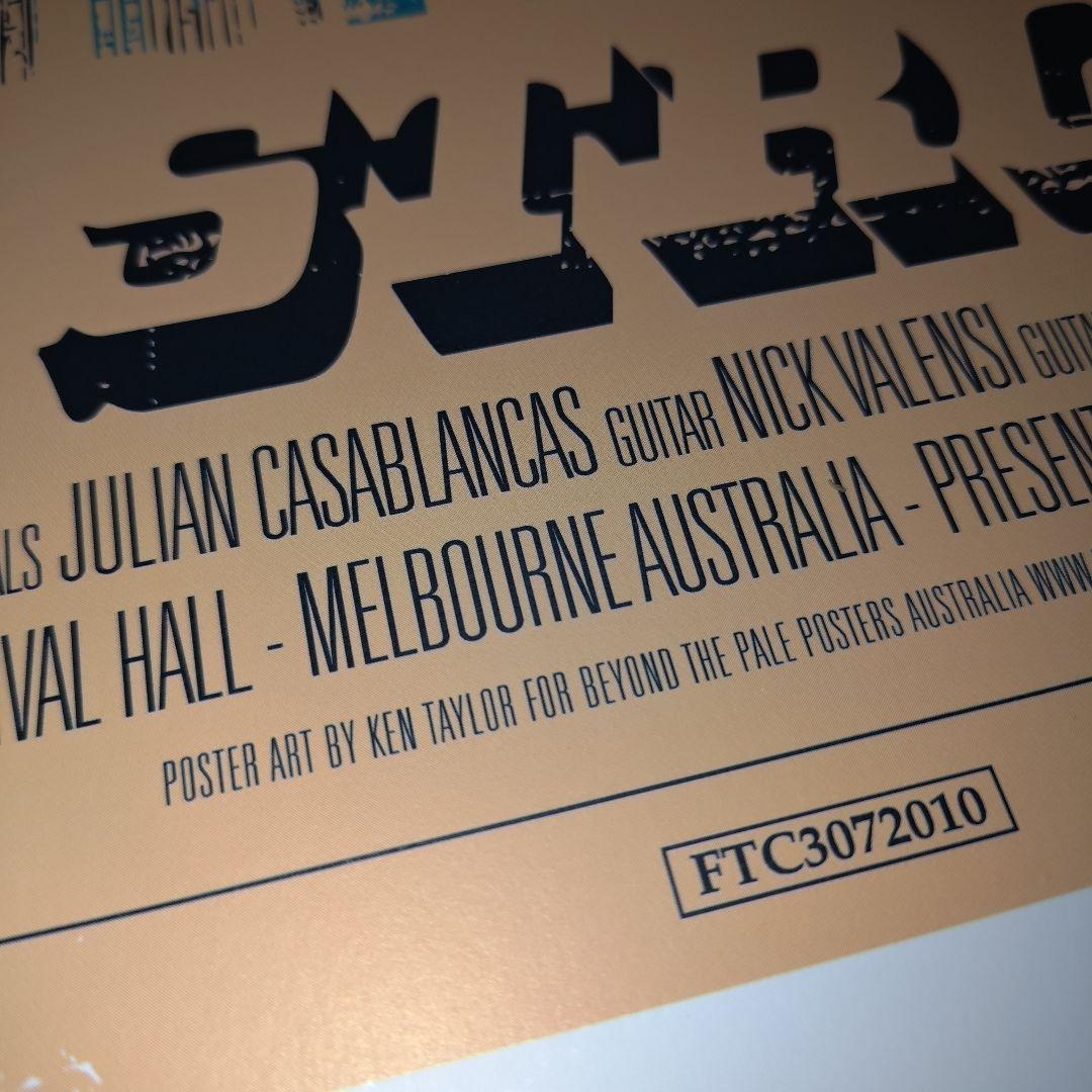 Readiohead / The Strokes 海外コンサートポスターセット