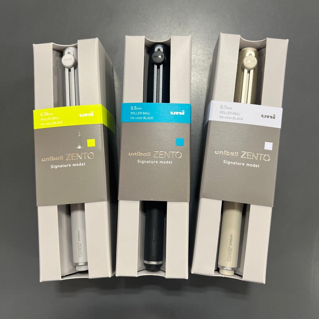 ゼントシグニーチヤア0.38.0.5.0.7 ３本