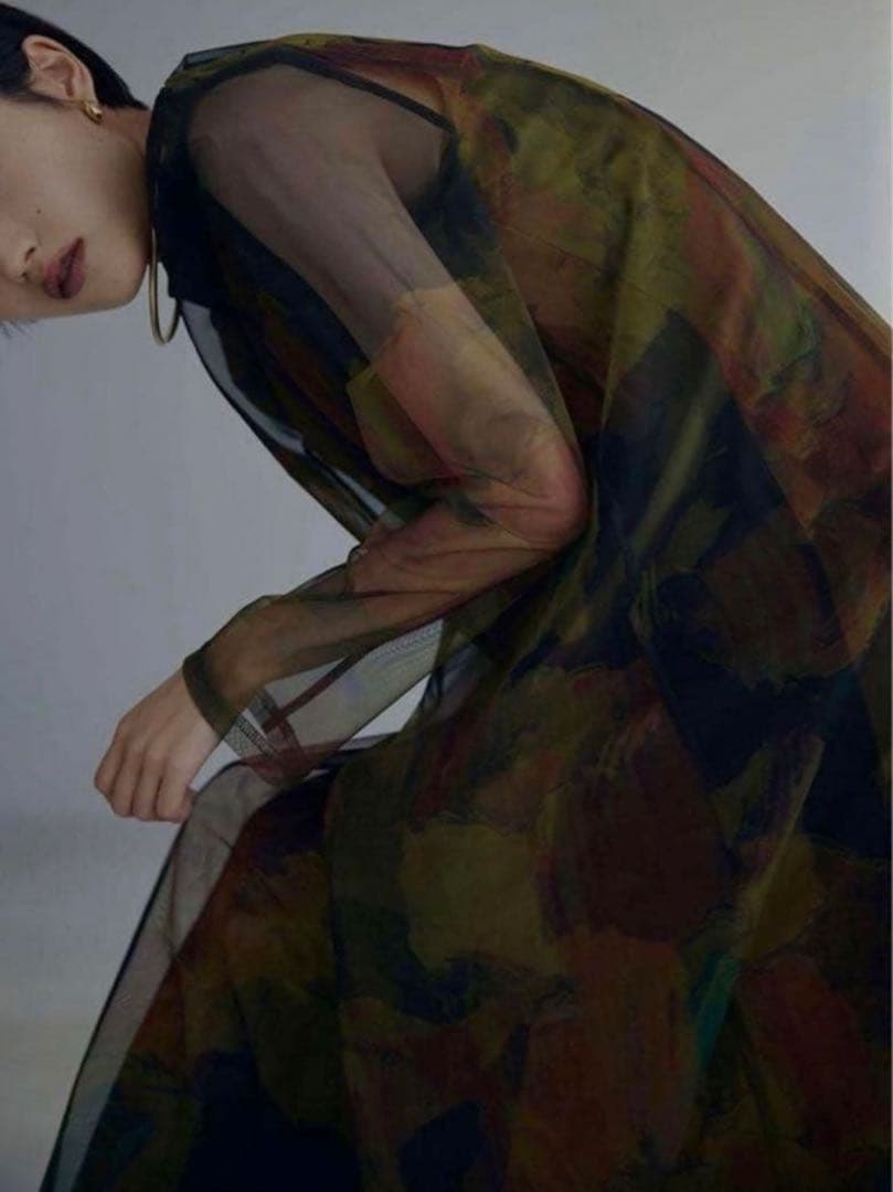 Ameri VINTAGE UND GYPSUM ART DRESS タグなし