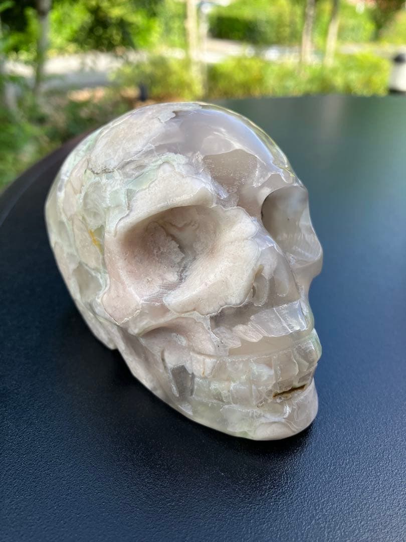 チェリーブロッサム　アゲート　スカル　モチーフ