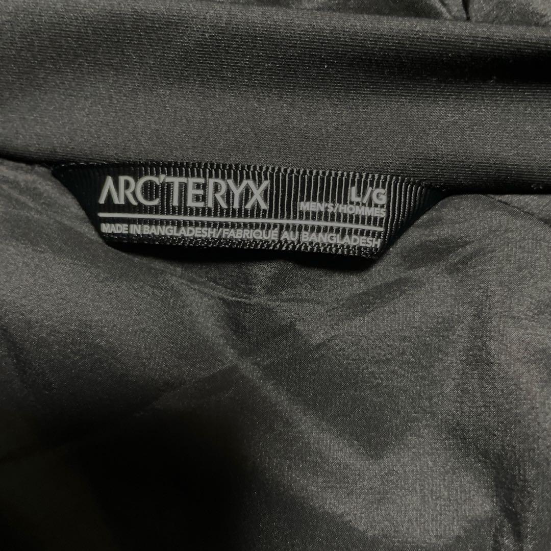 ARC'TERYX ATOM AR HOODY ブラック L 使用感の少ない美品
