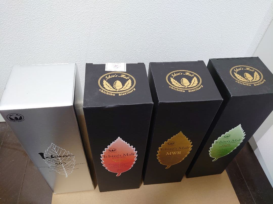 イチローズモルト リーフシリーズ3種+505 の合計4本