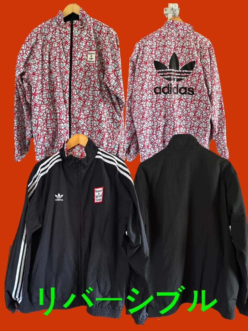 adidas × HAVE A GOOD TIMEリバーシブル セットアップ