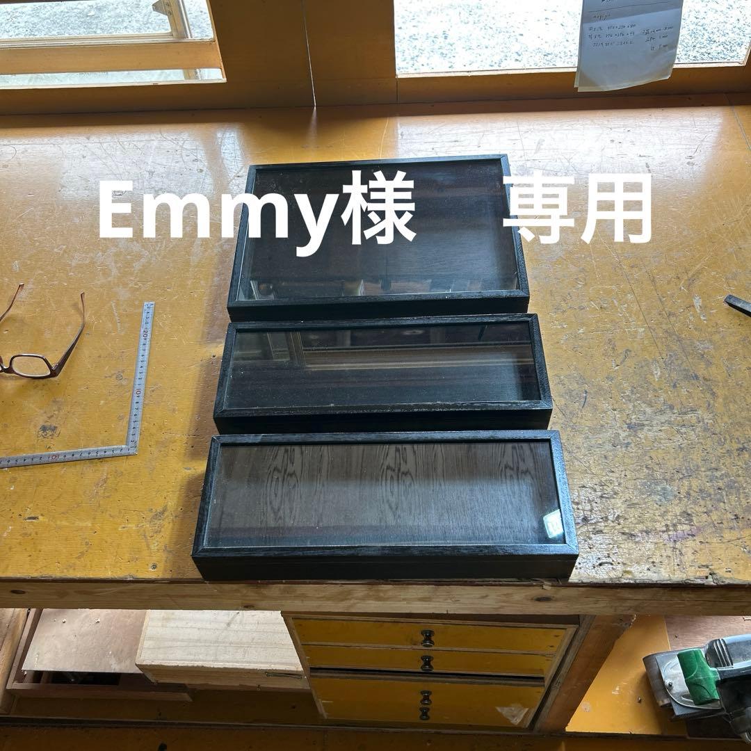 中型　小型　標本箱