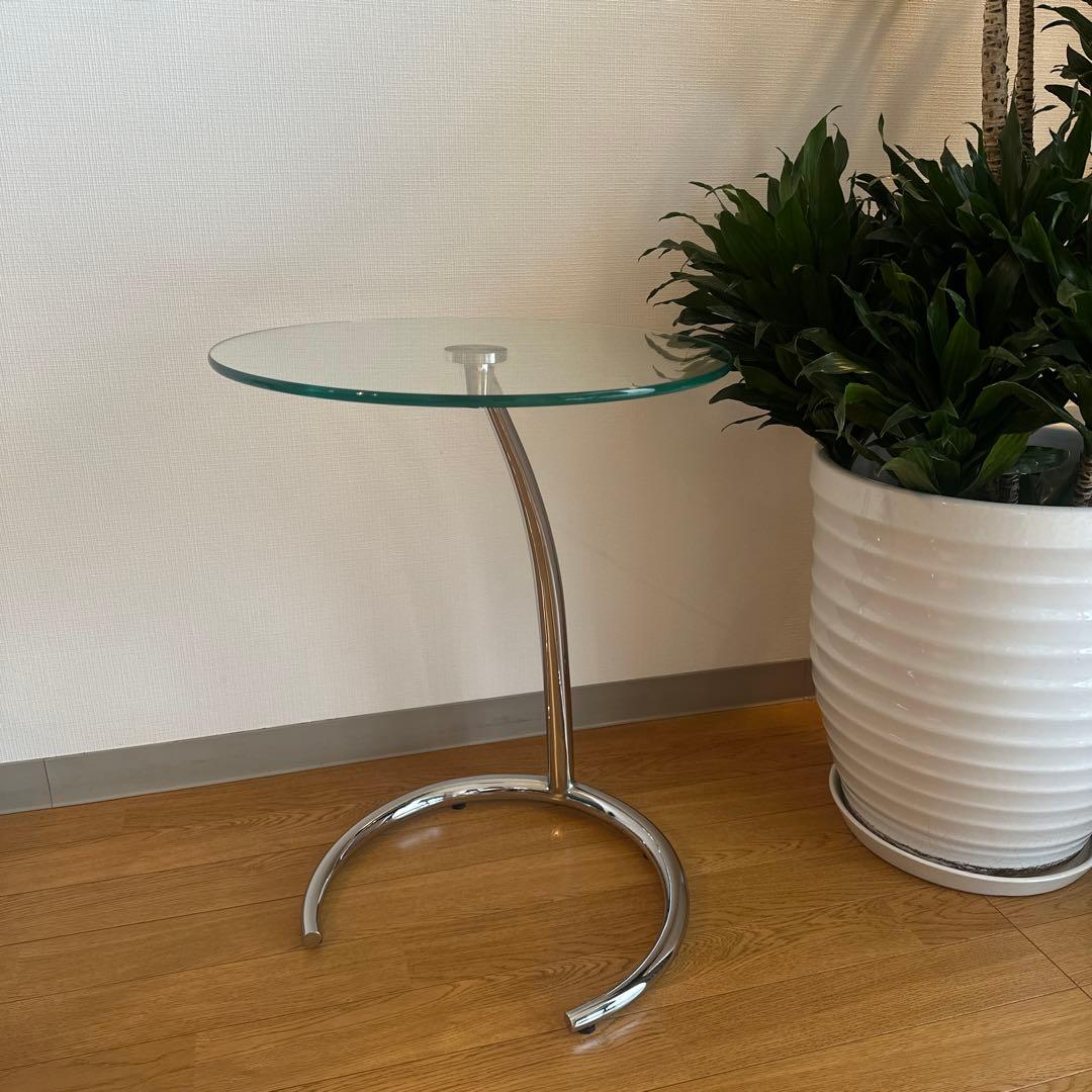 【引取限定】Glass Top Table