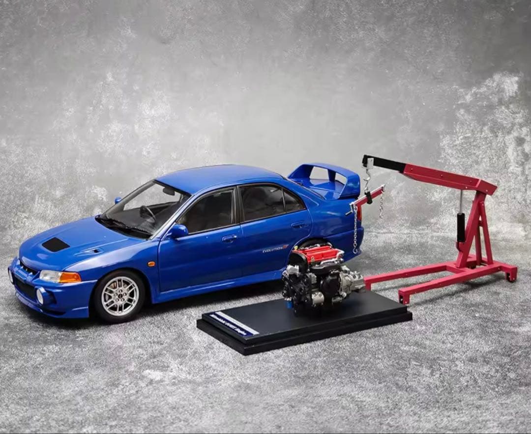 1:18 Mitsubishi Lancer Evolution IVミニカー