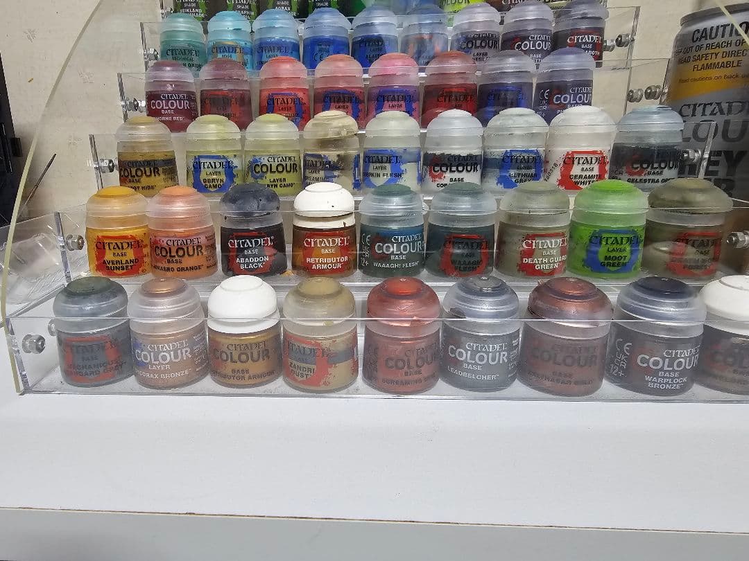 シタデルカラー64本セット+スプレー2本