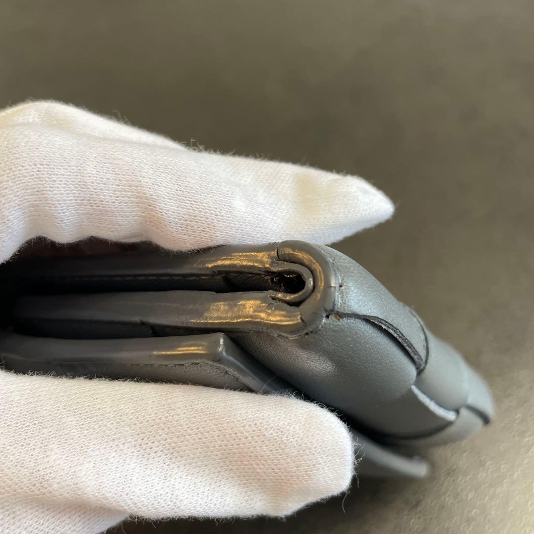 【使用感少ない】ボッテガヴェネタ　三つ折り　財布　ウォレット