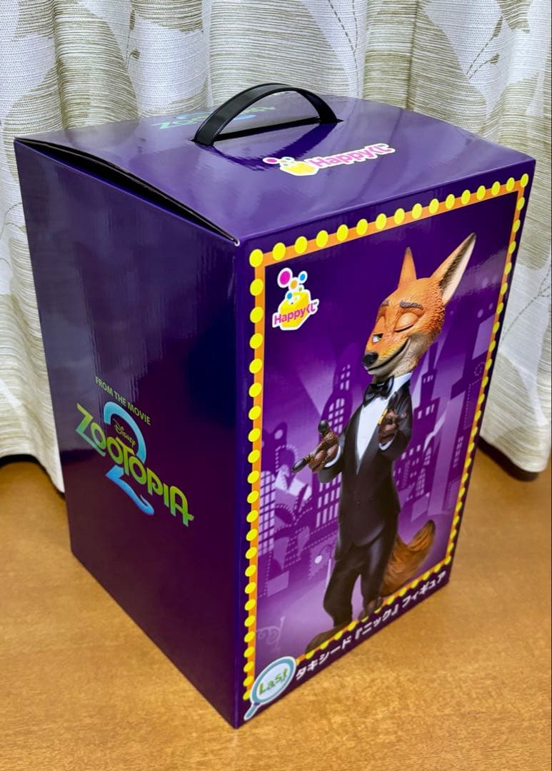 Happyくじ『ズートピア2』 Last賞　タキシード『ニック』フィギュア⭕️新品
