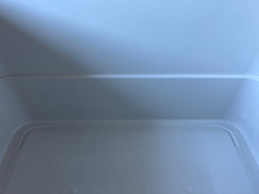 無印 頑丈収納ボックス 大 50L 旧仕様2個 平台車 2個