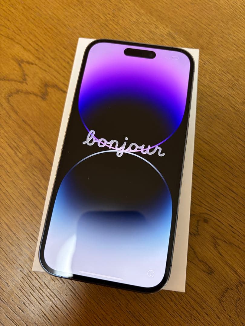 Apple iPhone 14 Pro ディープパープル 本体　SIMフリー