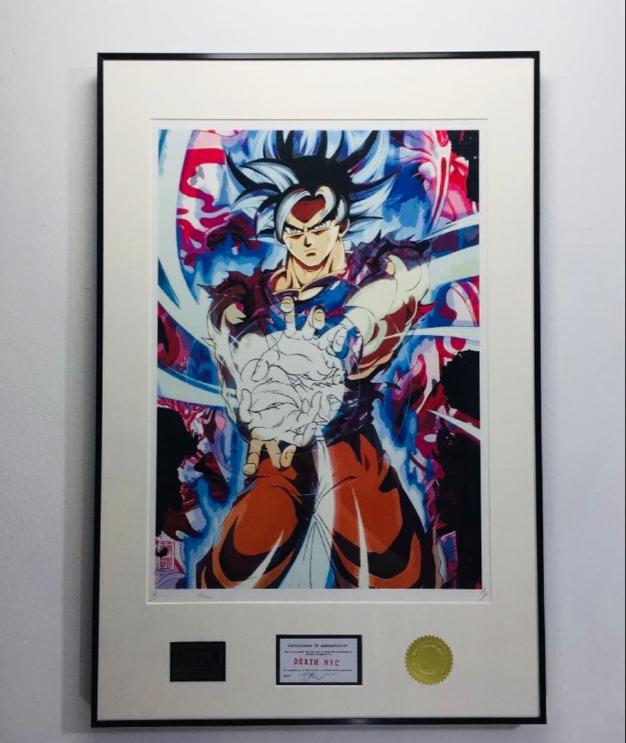 額込 世界限定100枚DEATH NYC アートポスター 現代アート 113