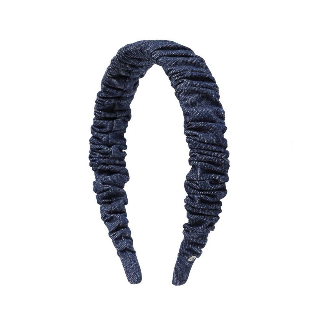 ALEXANDRE DE PARIS デニムヘアバンド