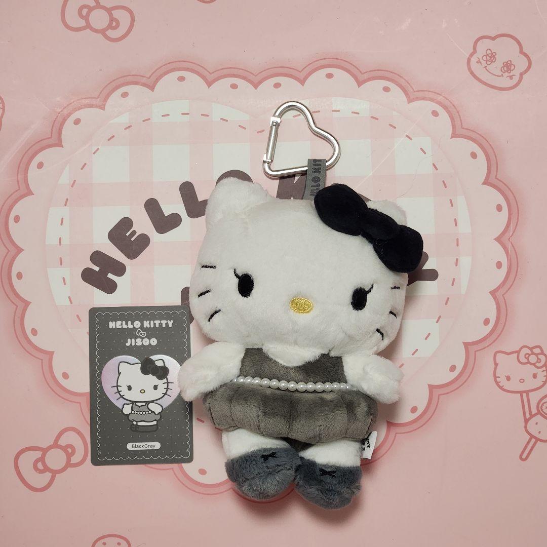 BLACKPINK ジス ハローキティぬいぐるみ キーホルダー 2点セット