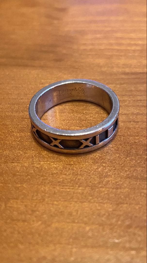 ティファニー アトラスリング ナローシルバー 925 1995