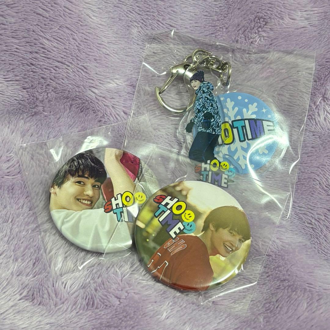 西垣匠 SHOTIME 東京・大阪会場限定 アクリルキーホルダー 缶バッジ