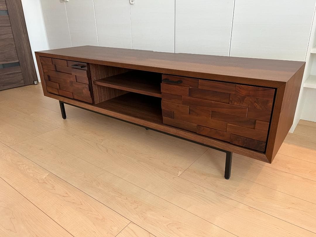 ち*る様 IDC大塚家具　カバロ テレビボードW150㎝×D43㎝×H45㎝