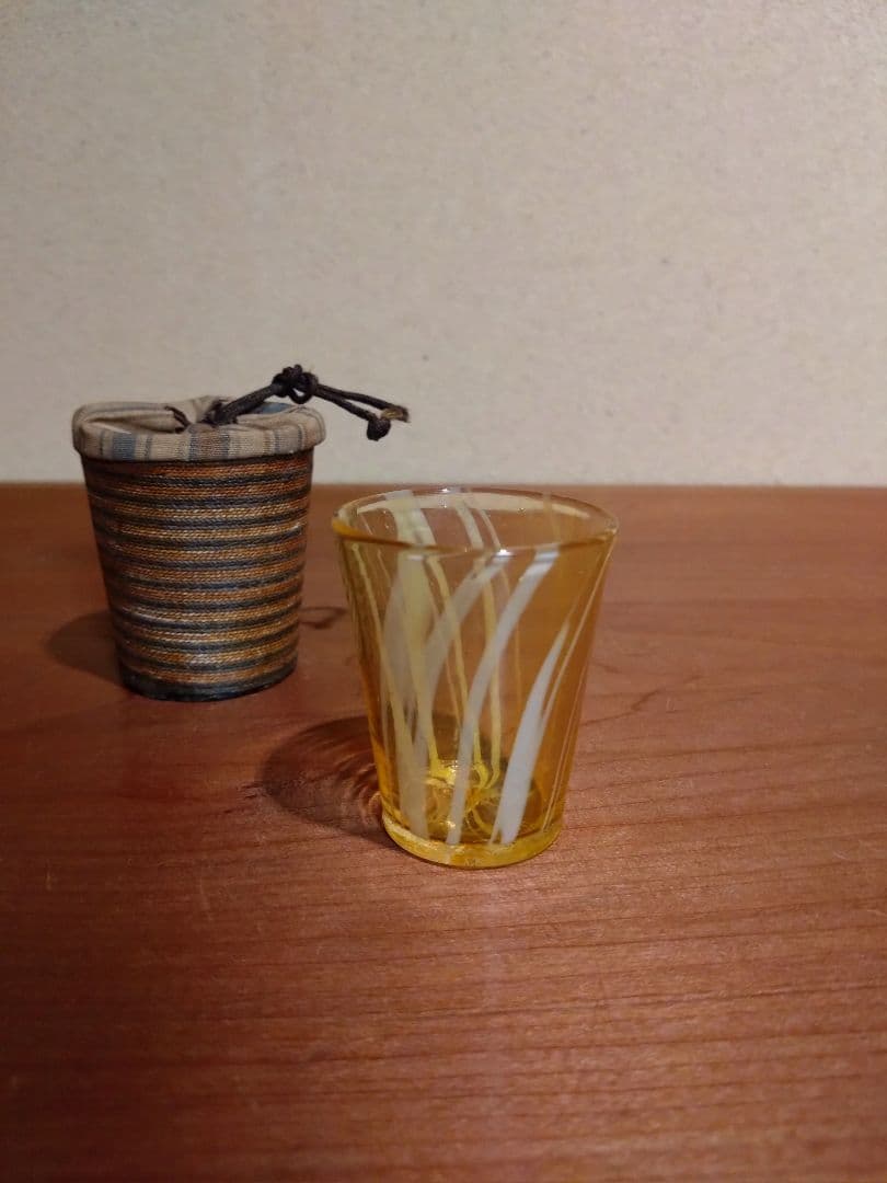吹きガラス盃 猪口