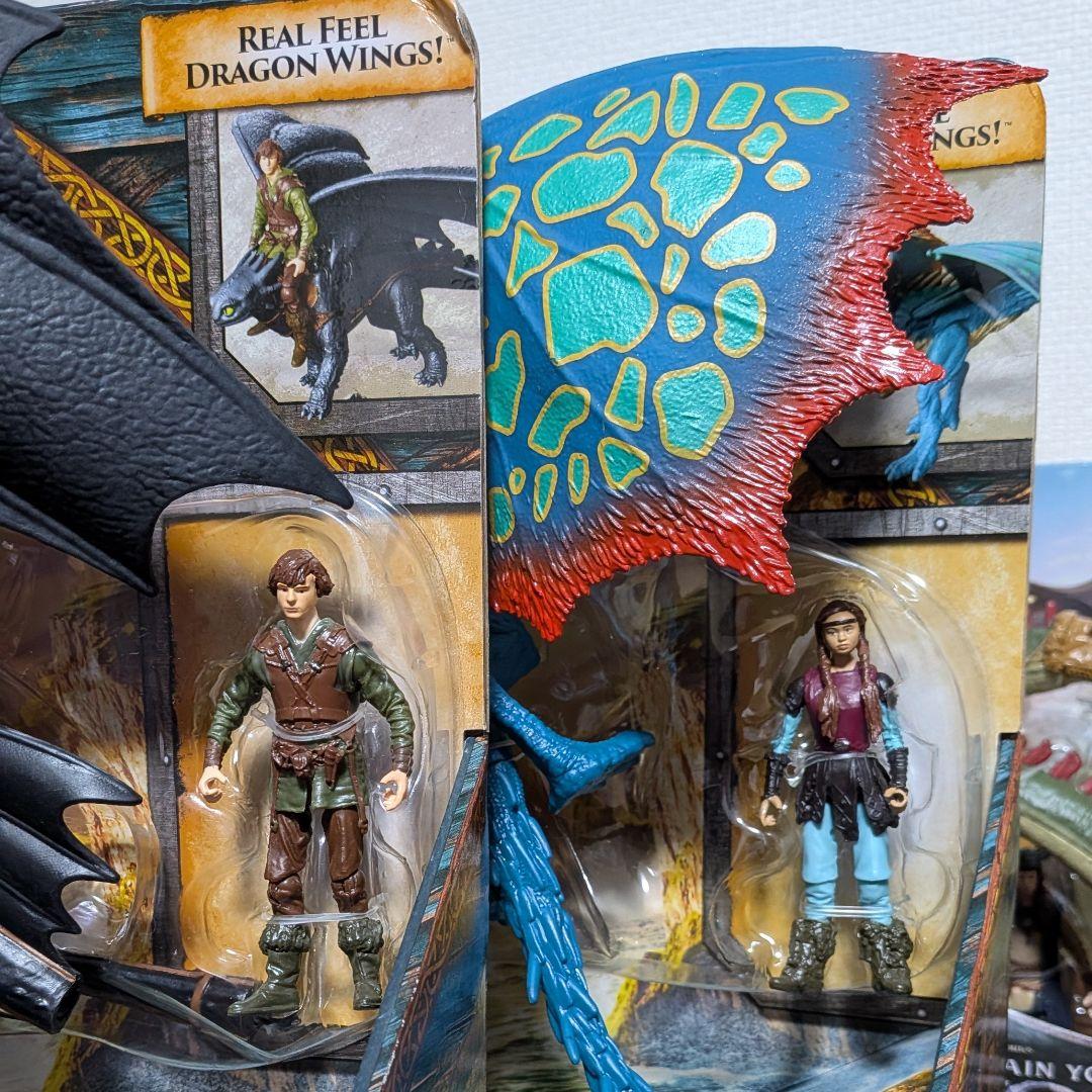 ヒックとドラゴン フィギュア４個セット トゥース