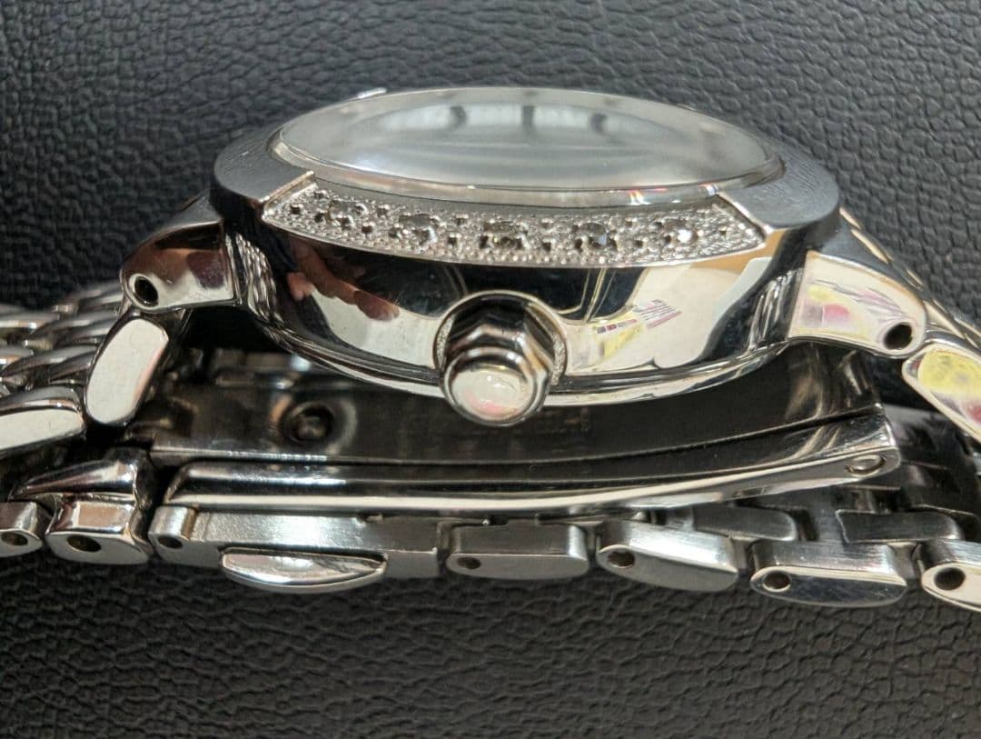 美品　SEIKO EXCELINE ソーラー腕時計　おしゃれ