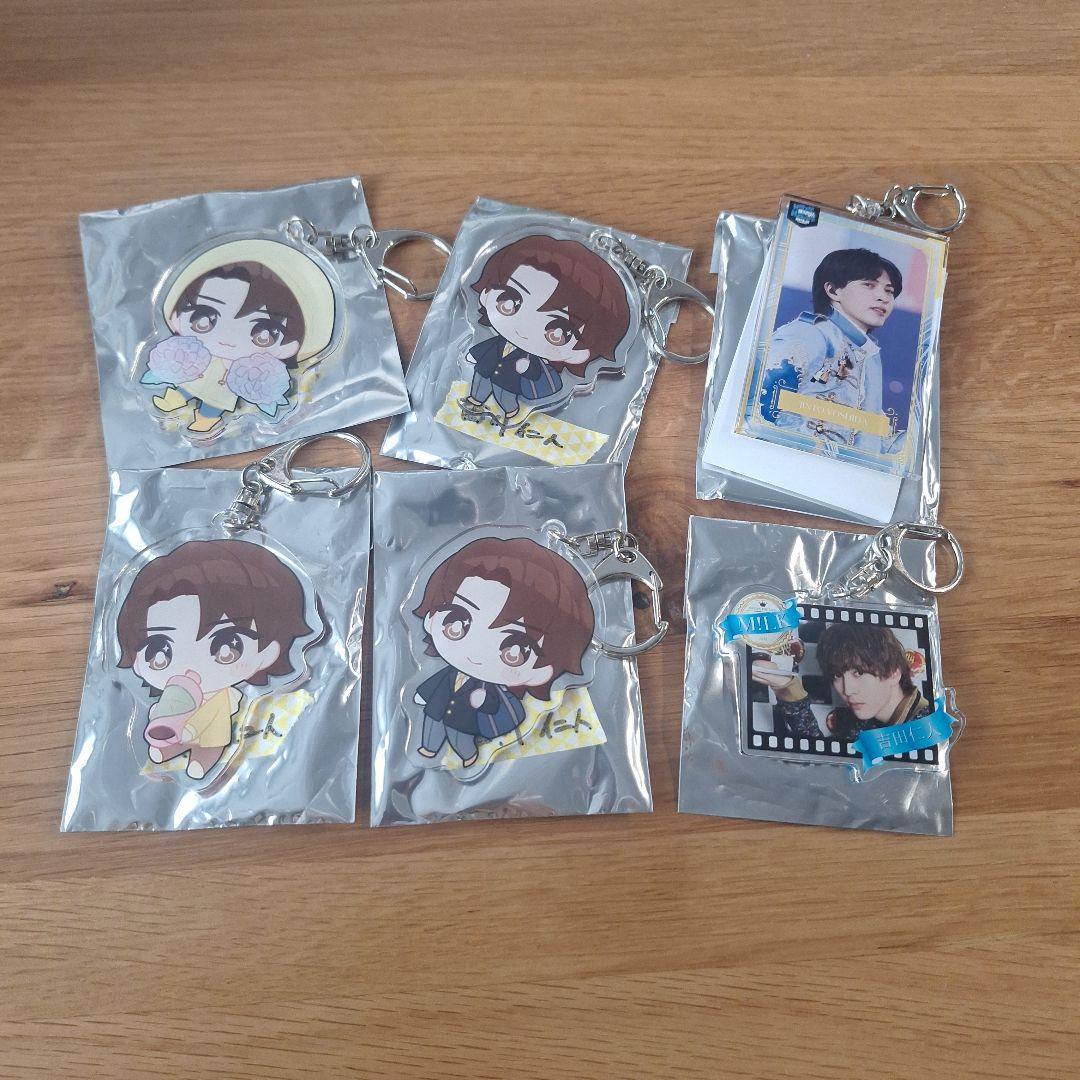 吉田仁人 まとめ売り 缶バッチ アクキー