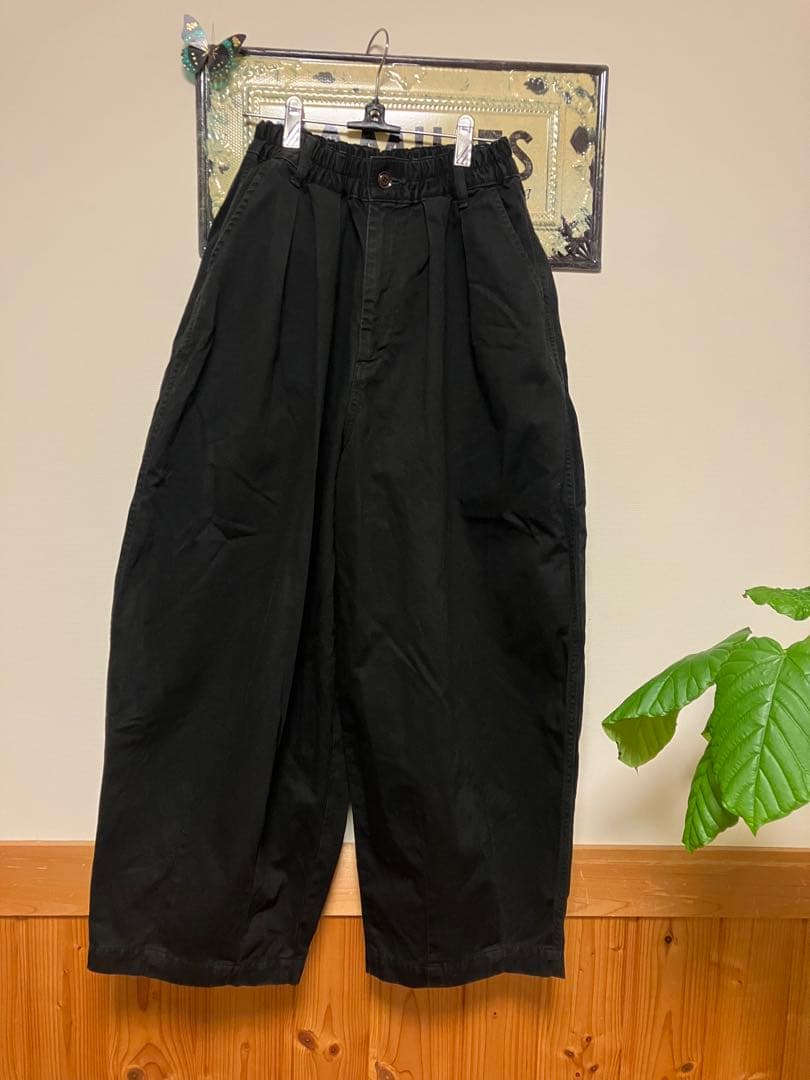 HARVESTY サーカスパンツ ブラック size1